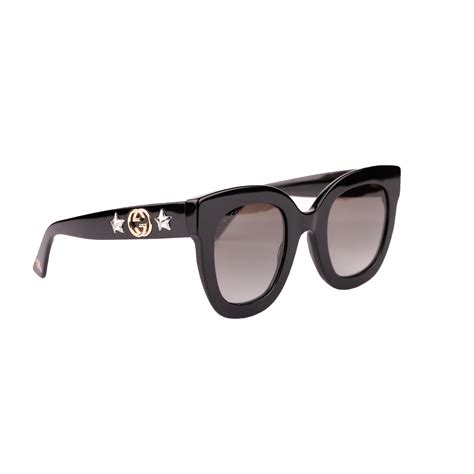 gucci round-frame acetate sunglasses with star|are gucci sunglasses polarized.